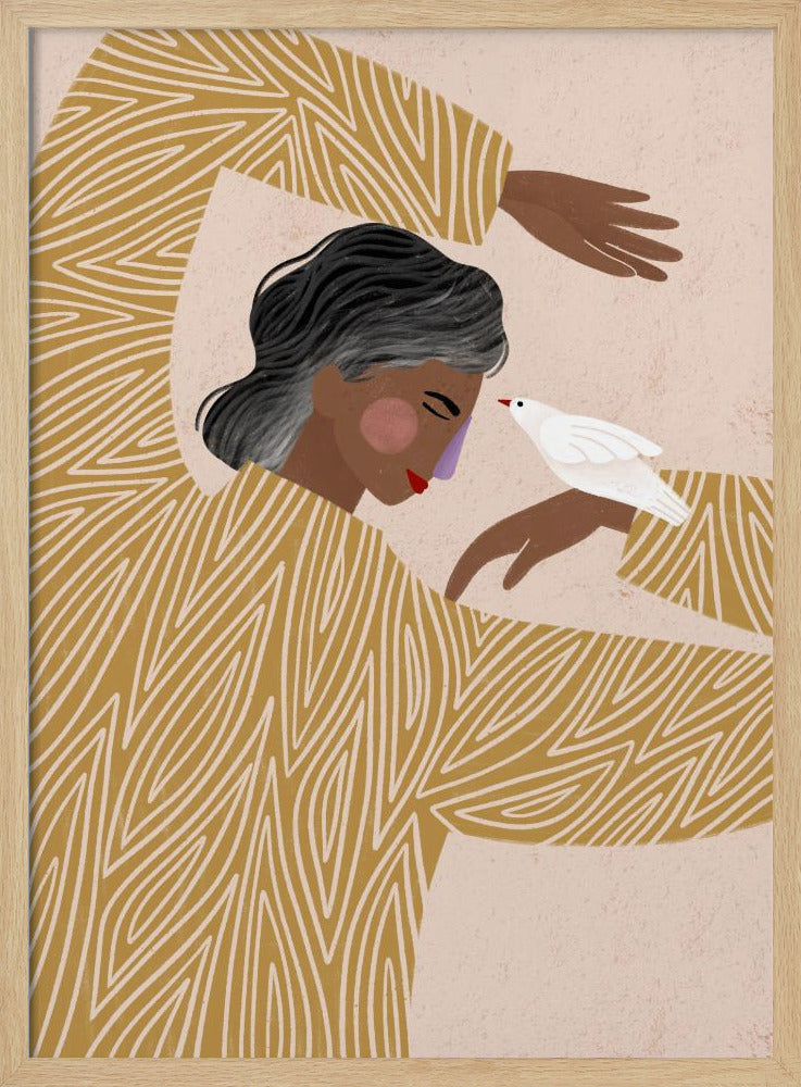The Woman With a Bird | Poster