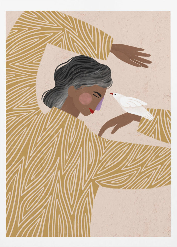 The Woman With a Bird | Poster