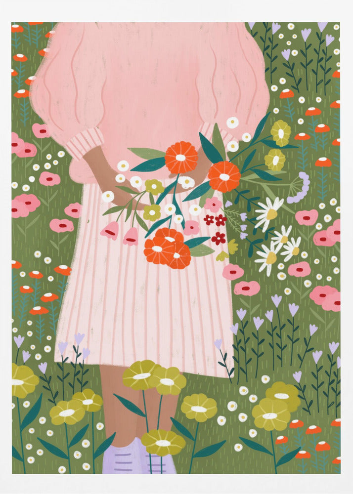 Blossoms in Hand | Poster