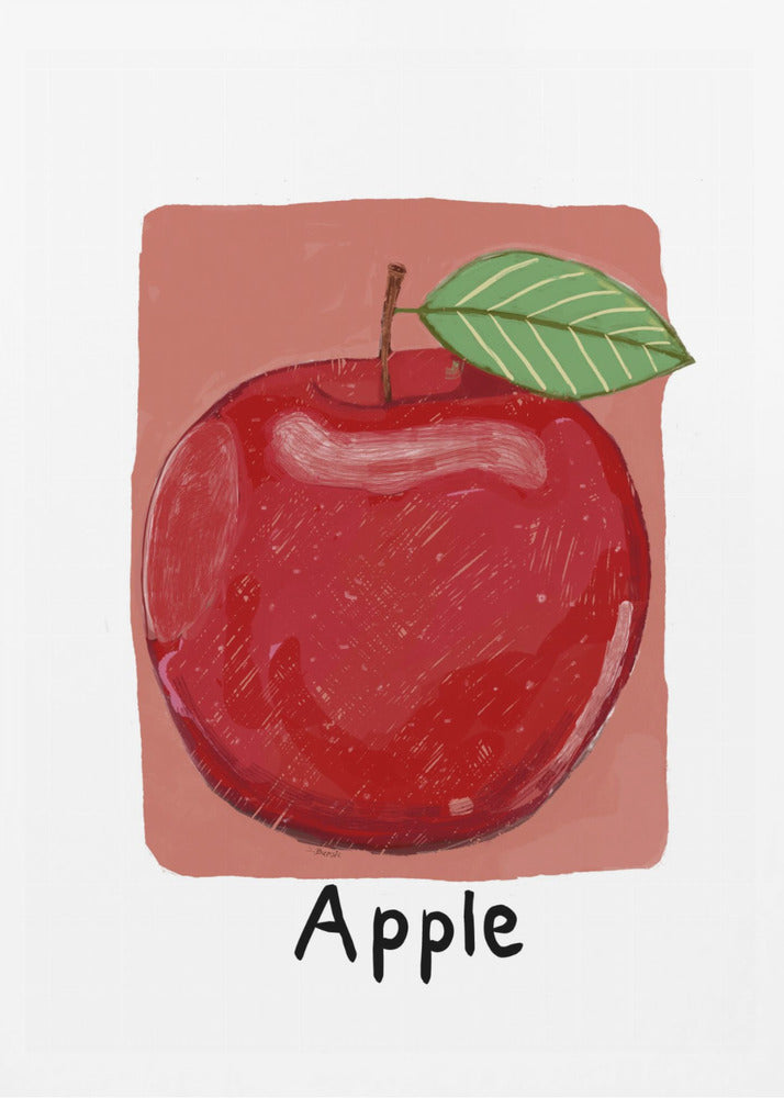 Roter Apfel | Poster