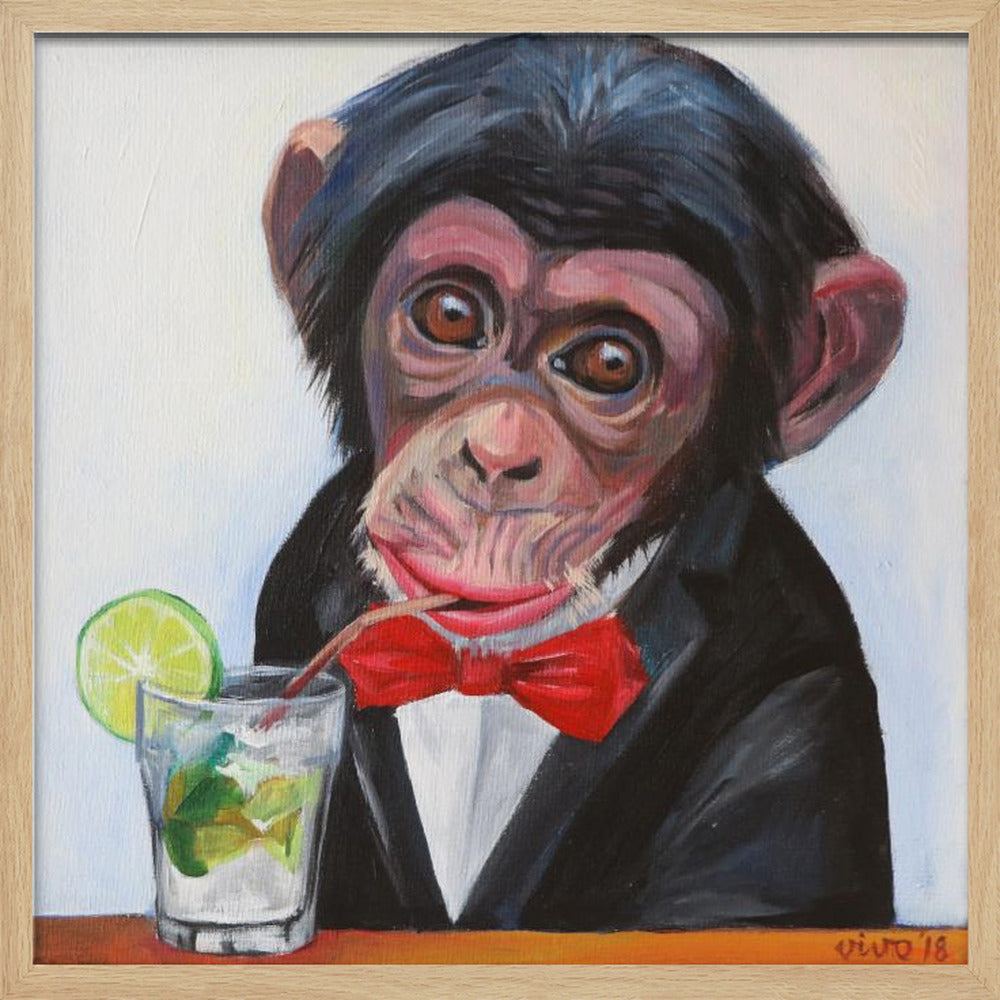 Monkey in a Tuxedo | Poster