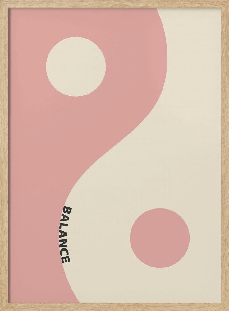 Balance Pink | Poster