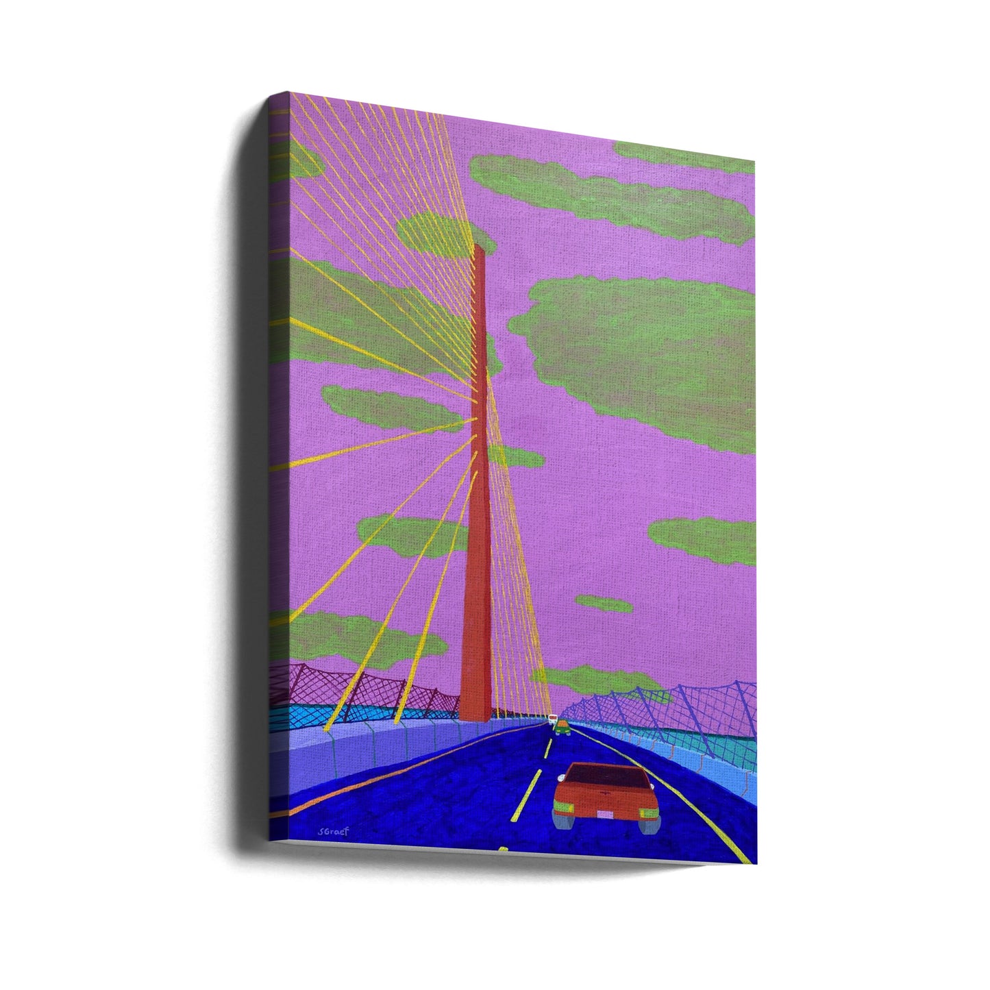 Sunshine Syway Bridge #2 | Canvas