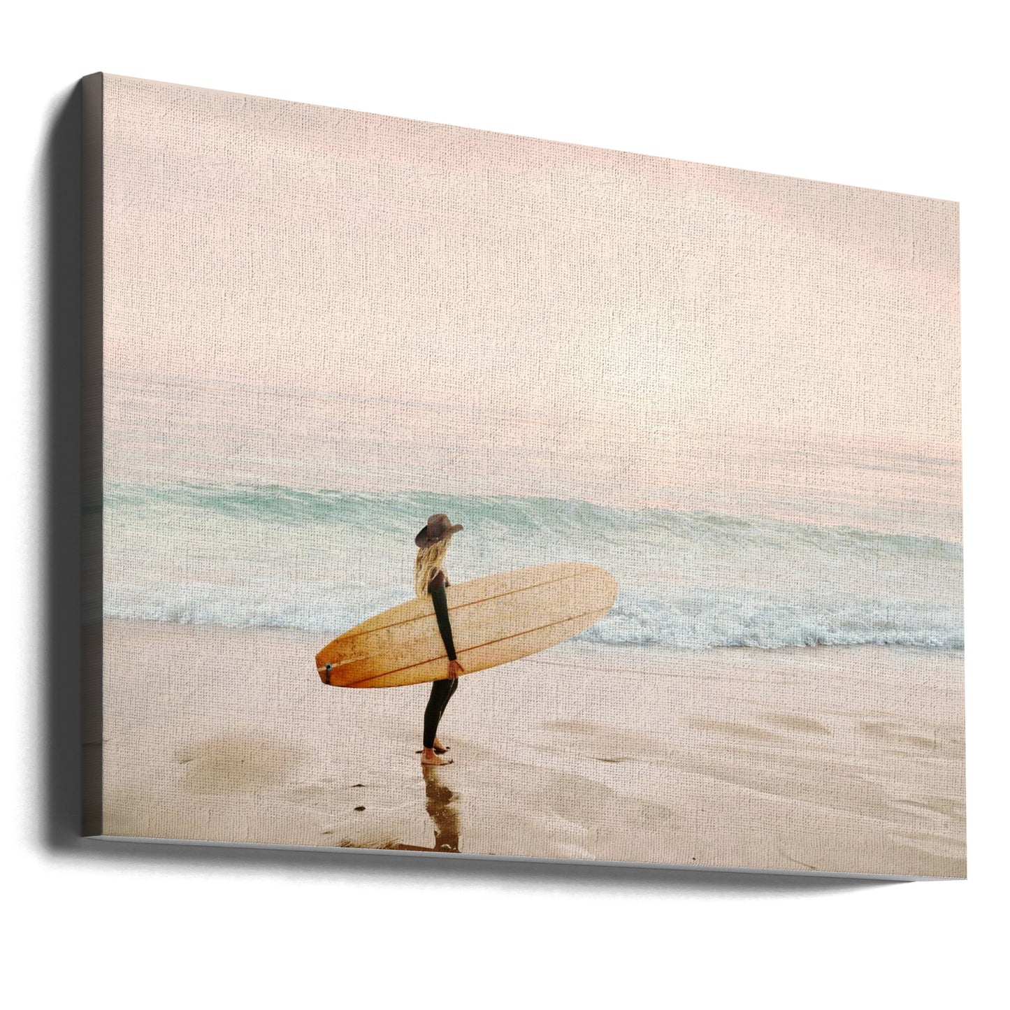 Surfer Cowgirl | Canvas