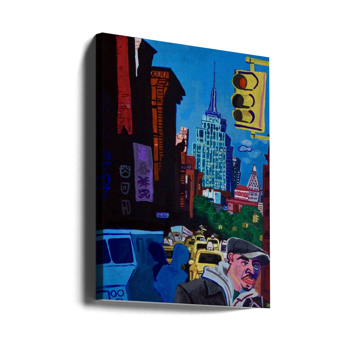 Bowery Shadows | Canvas