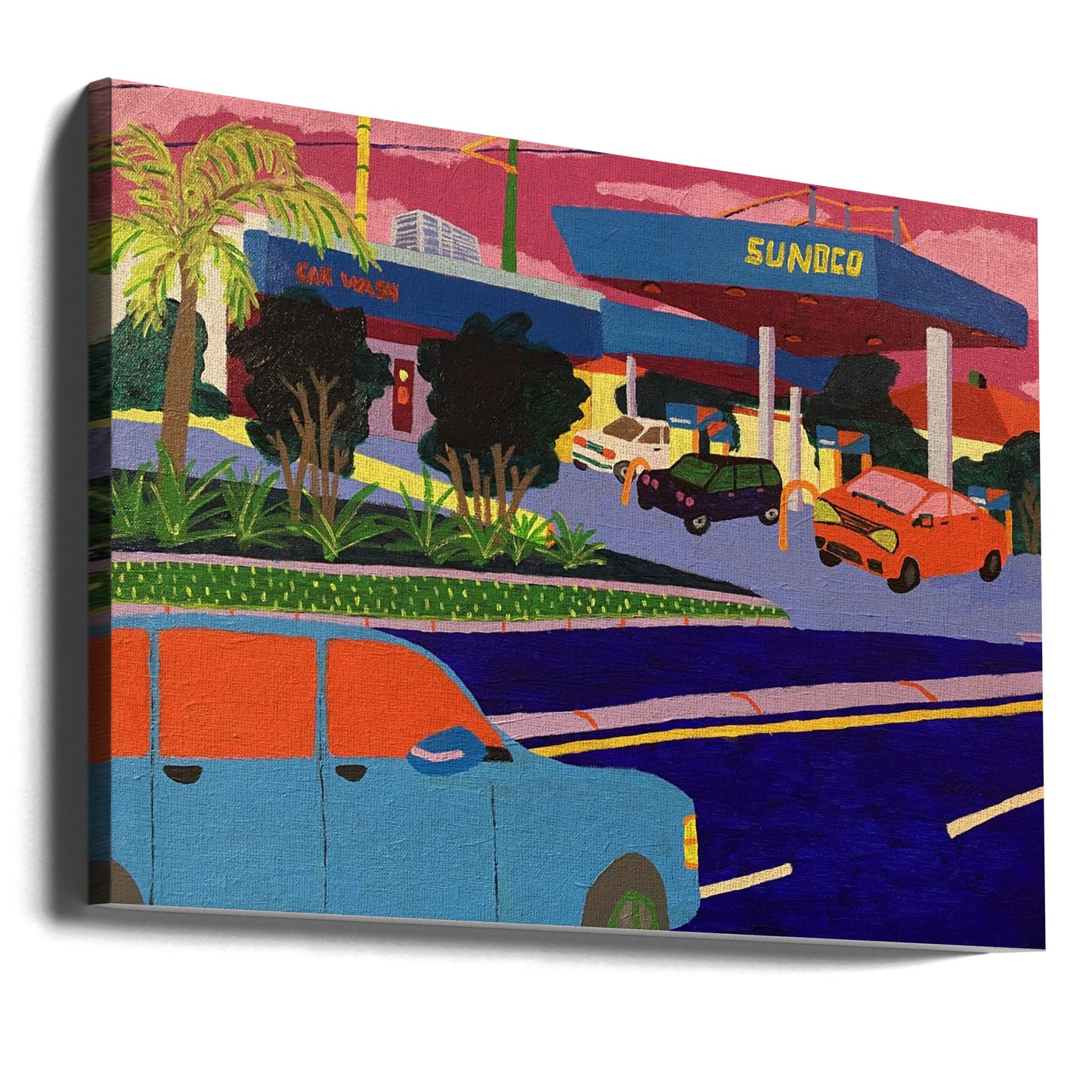 Sunoco-Station | Leinwand-Bilder