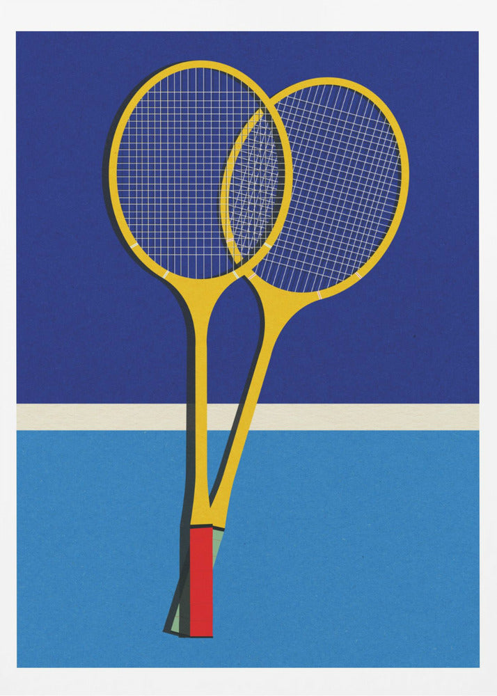 Wooden Badminton Rackets | Poster