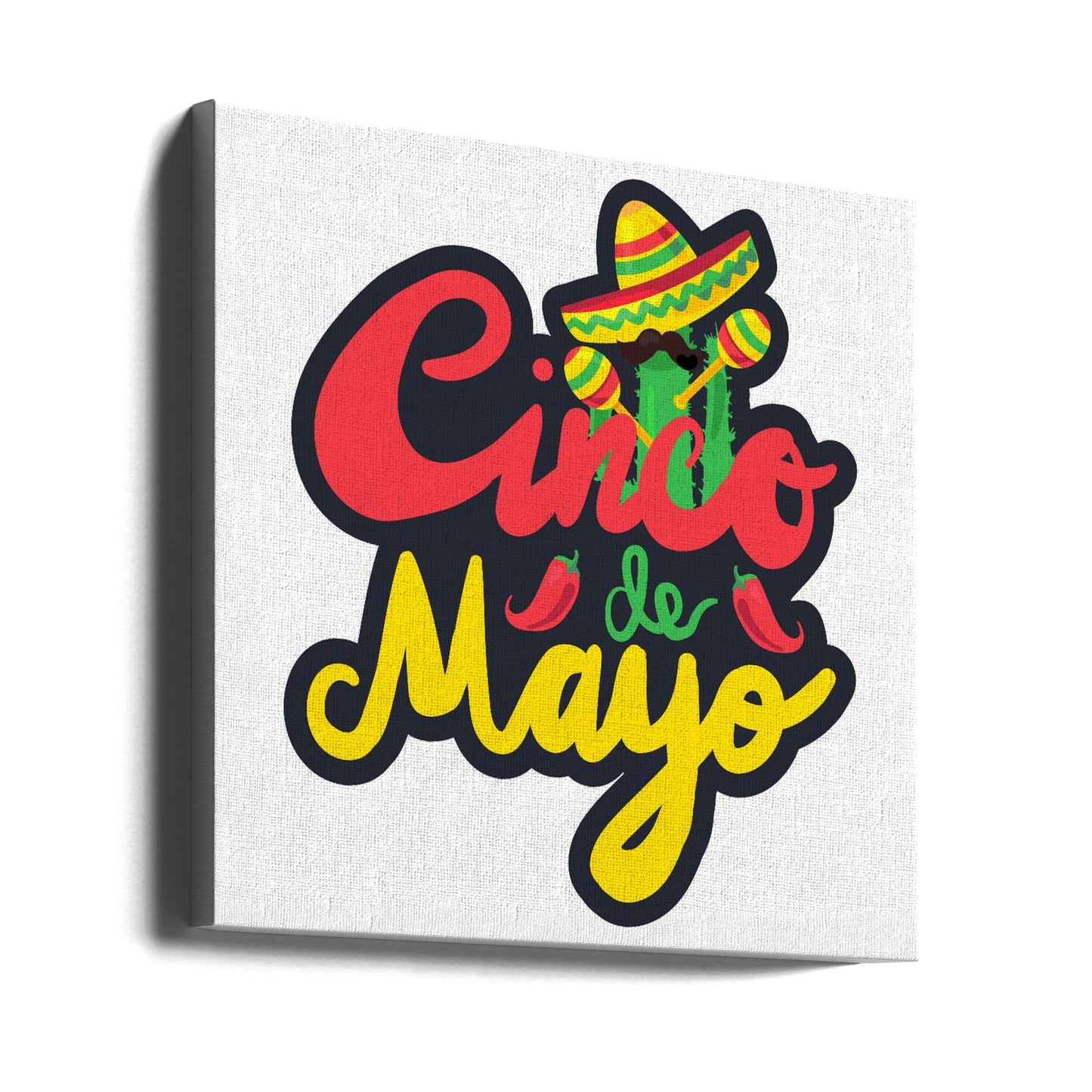 Cartoon-Cinco-de-Mayo-Kunst | Leinwand-Bilder