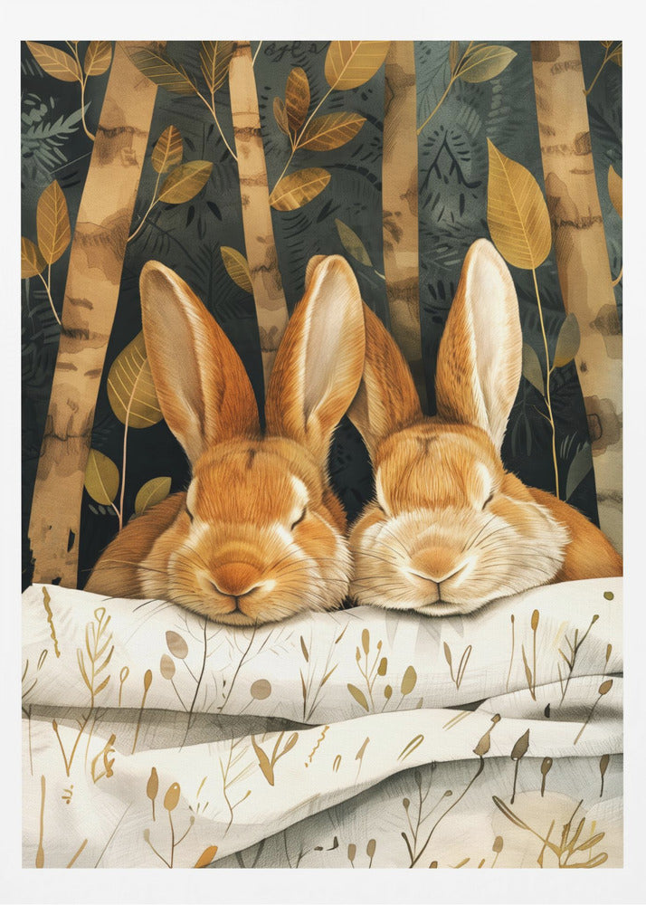 Hase Aquarell Tierkunst 2 | Poster