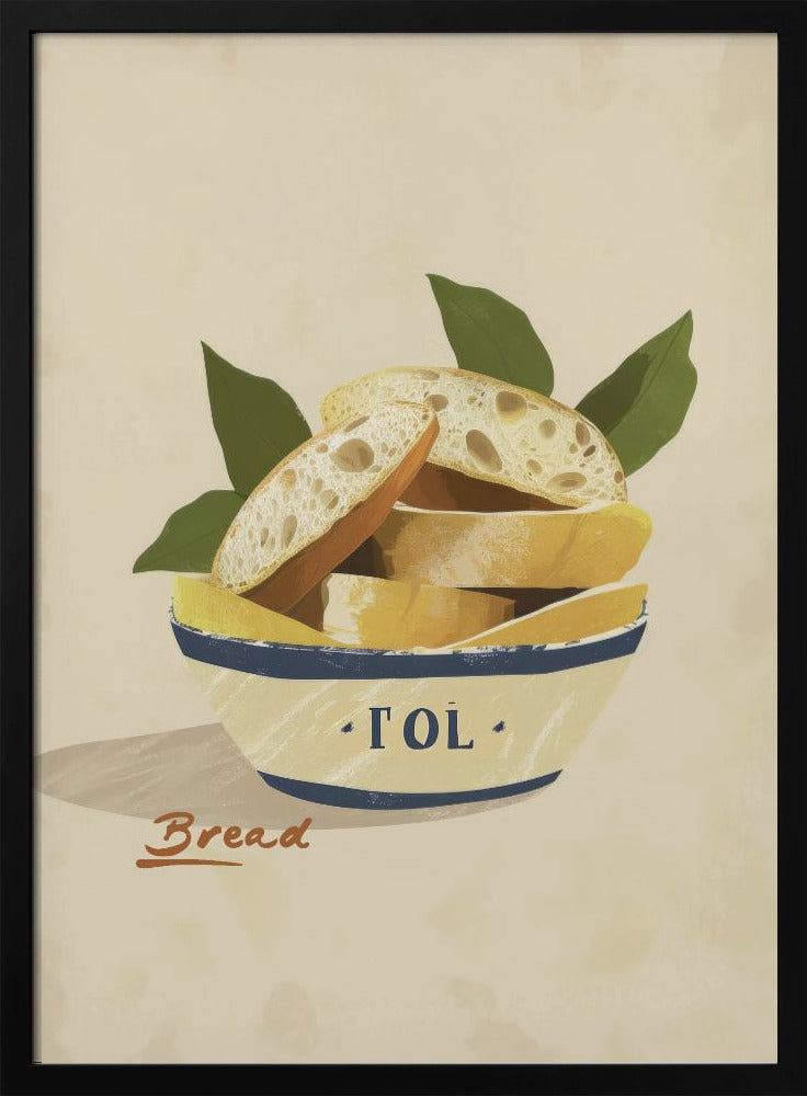 Brotschüssel-Delikat | Poster