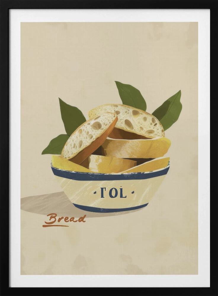 Brotschüssel-Delikat | Poster