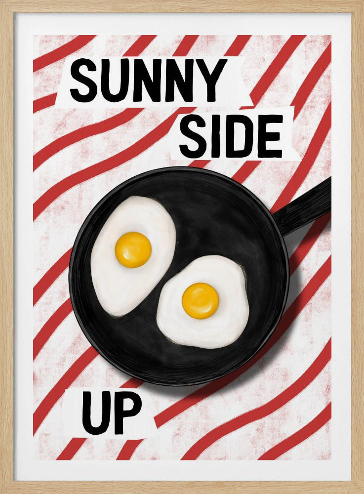 Spiegelei | Poster - Kunstdruck