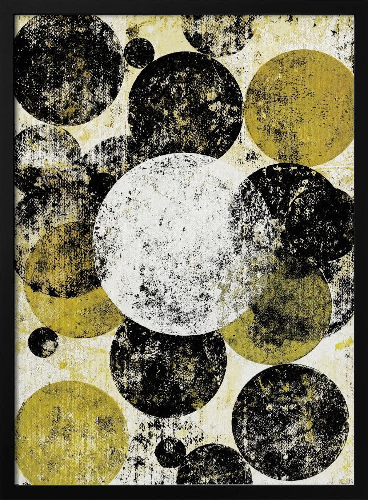 Textured Circles | Poster