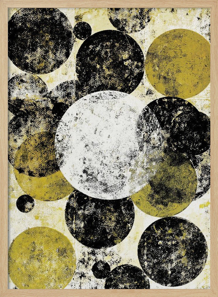 Textured Circles | Poster