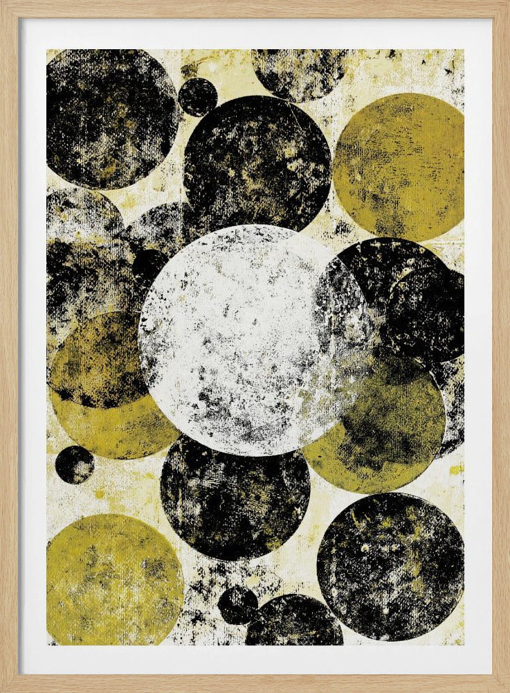 Textured Circles | Poster