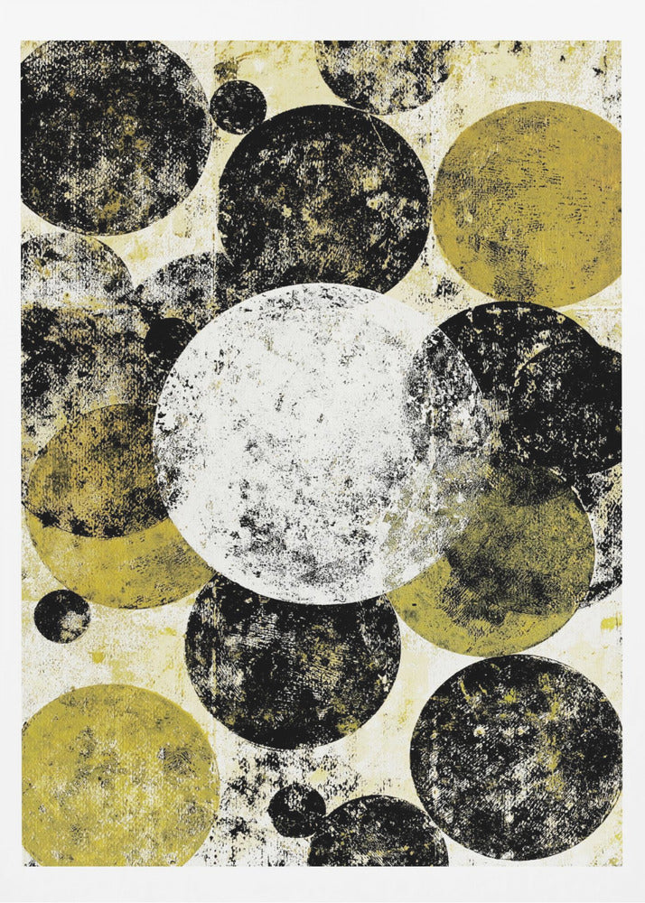 Textured Circles | Poster