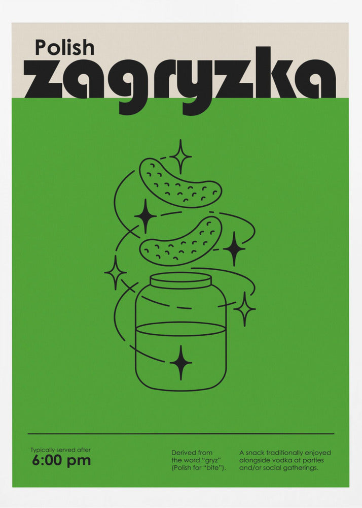 Polnisches Zagryzka | Poster