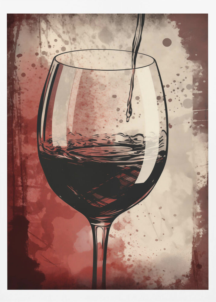 Red Red Wine No 5 | Poster