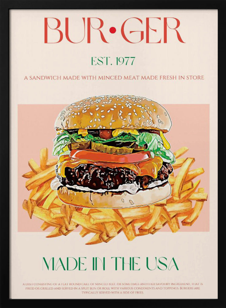 Klassischer amerikanischer Biss | Poster
