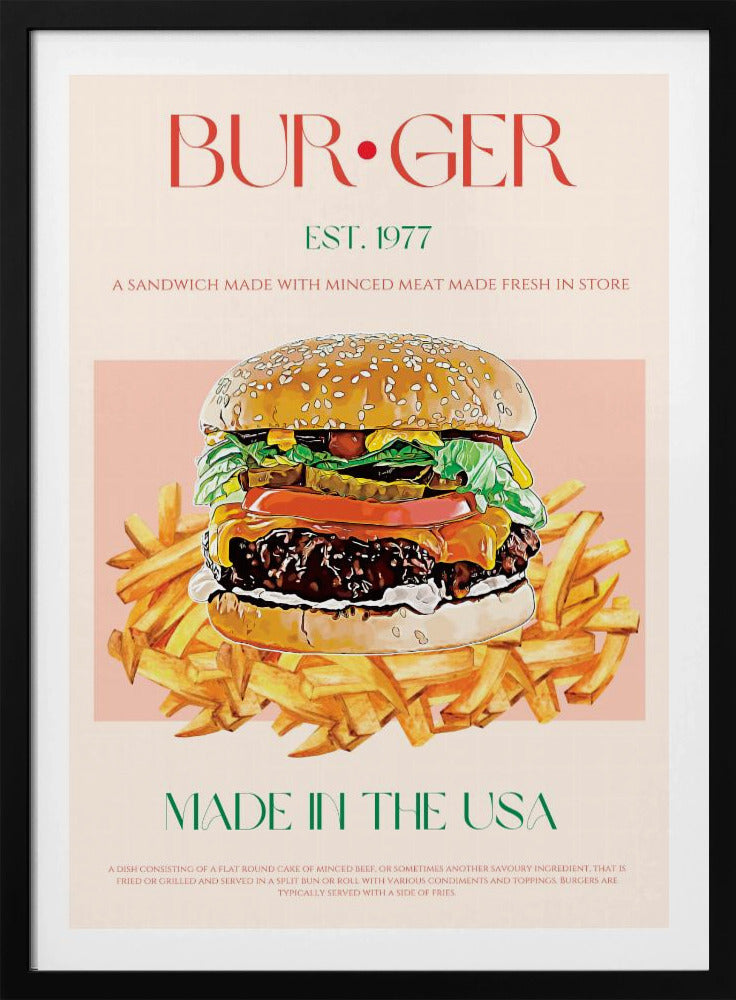 Klassischer amerikanischer Biss | Poster