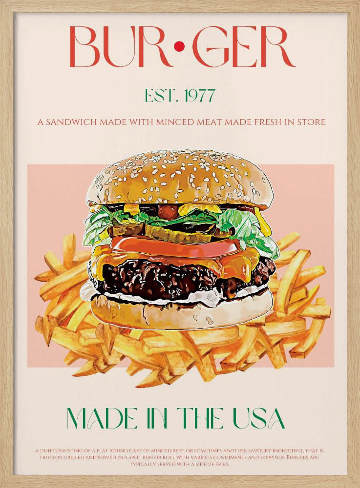 Klassischer amerikanischer Biss | Poster
