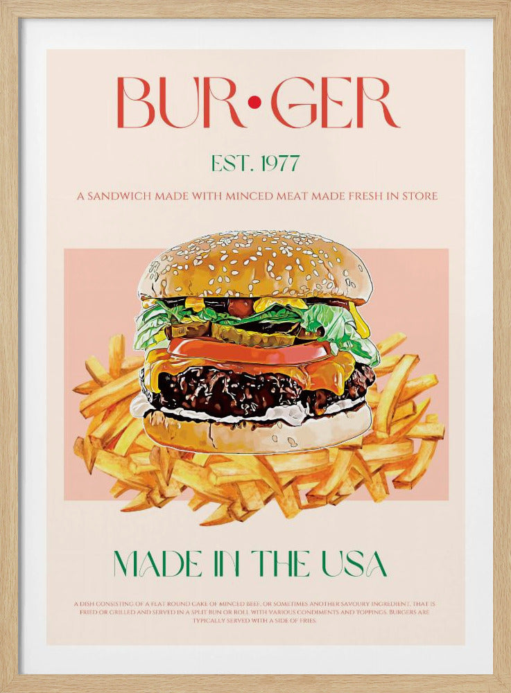 Klassischer amerikanischer Biss | Poster