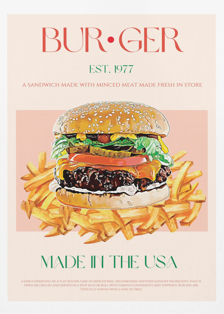 Klassischer amerikanischer Biss | Poster