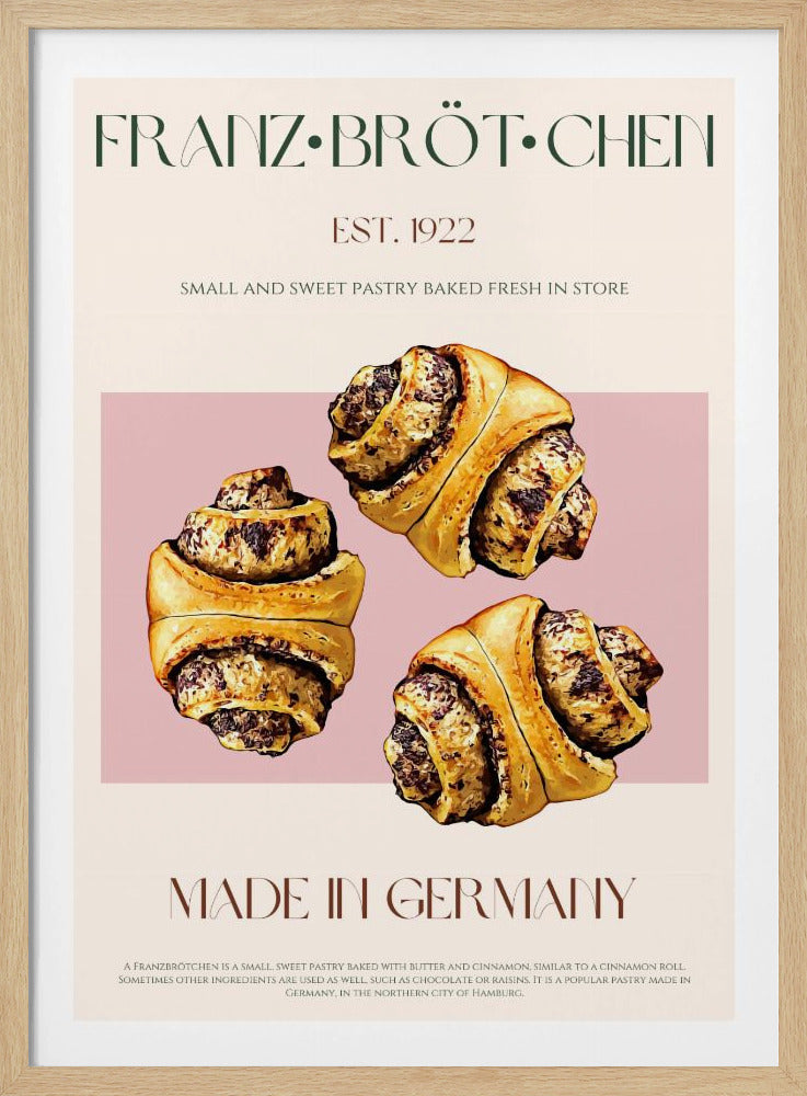 Deutsches Gebäck-Delikat | Poster