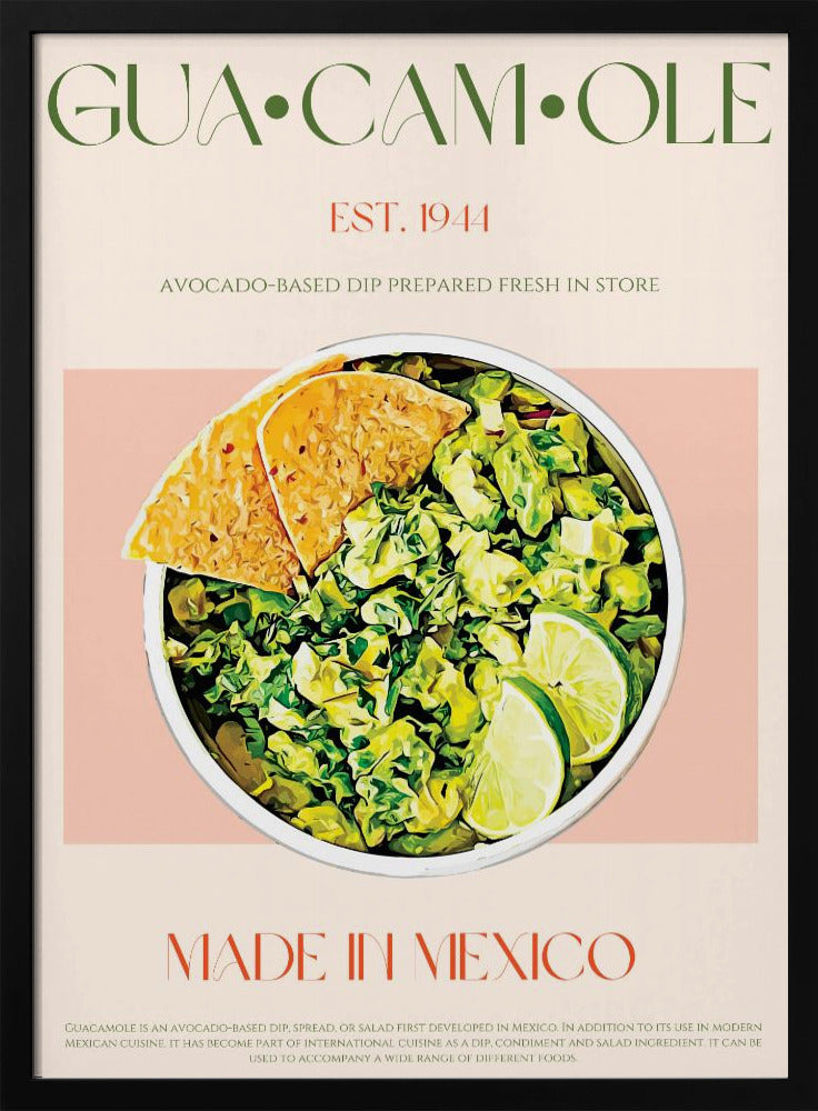 Guacamole-Genuss | Poster