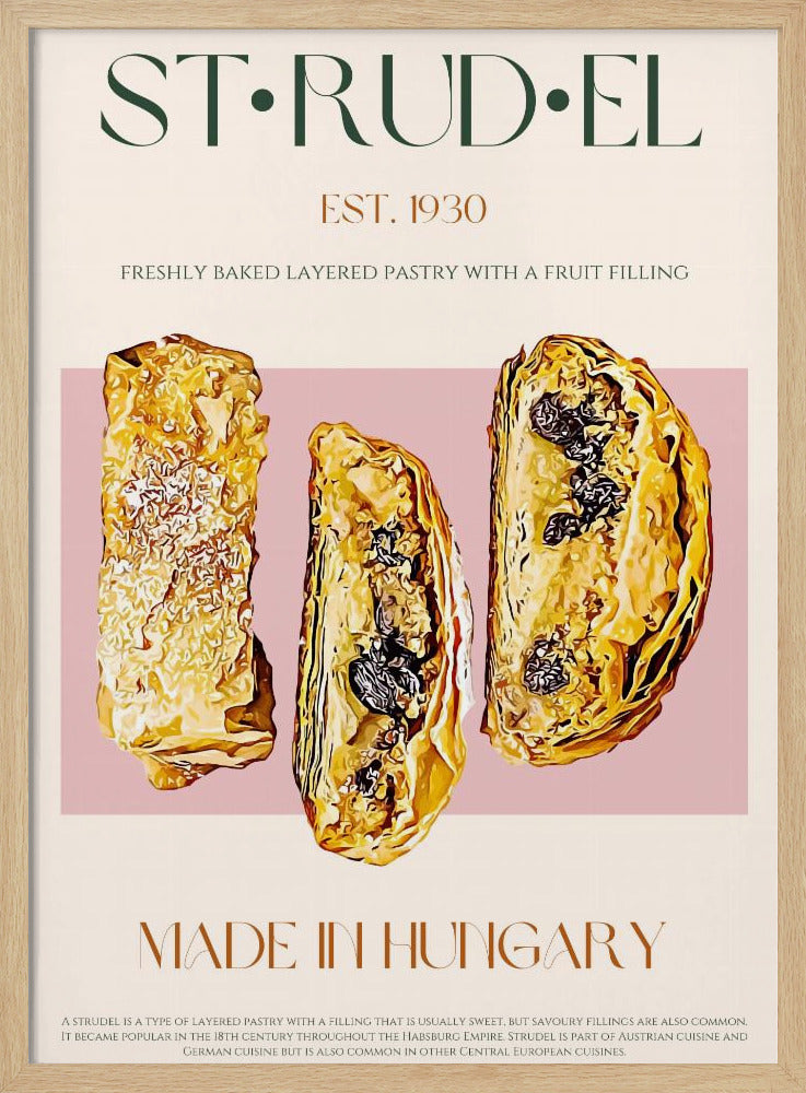 Goldene Strudelscheibe | Poster