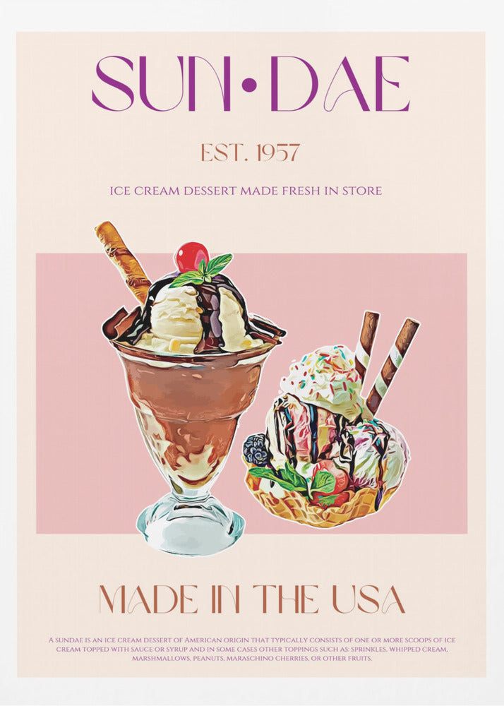 Delicious Sundaes | Poster