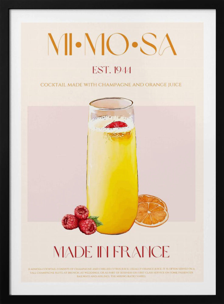 French Sunrise Sip | Poster