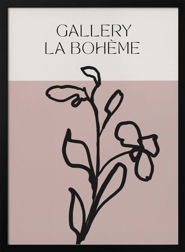 Floral Sketch Lines | Poster