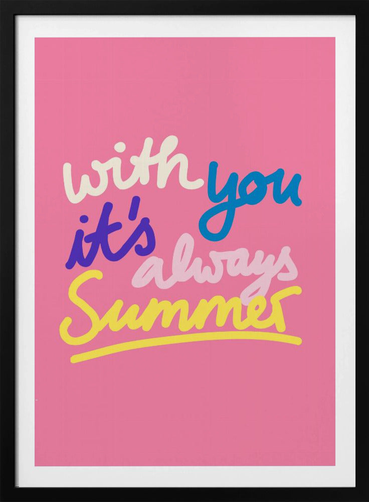 Endlose Sommerstimmung | Poster - Kunstdruck