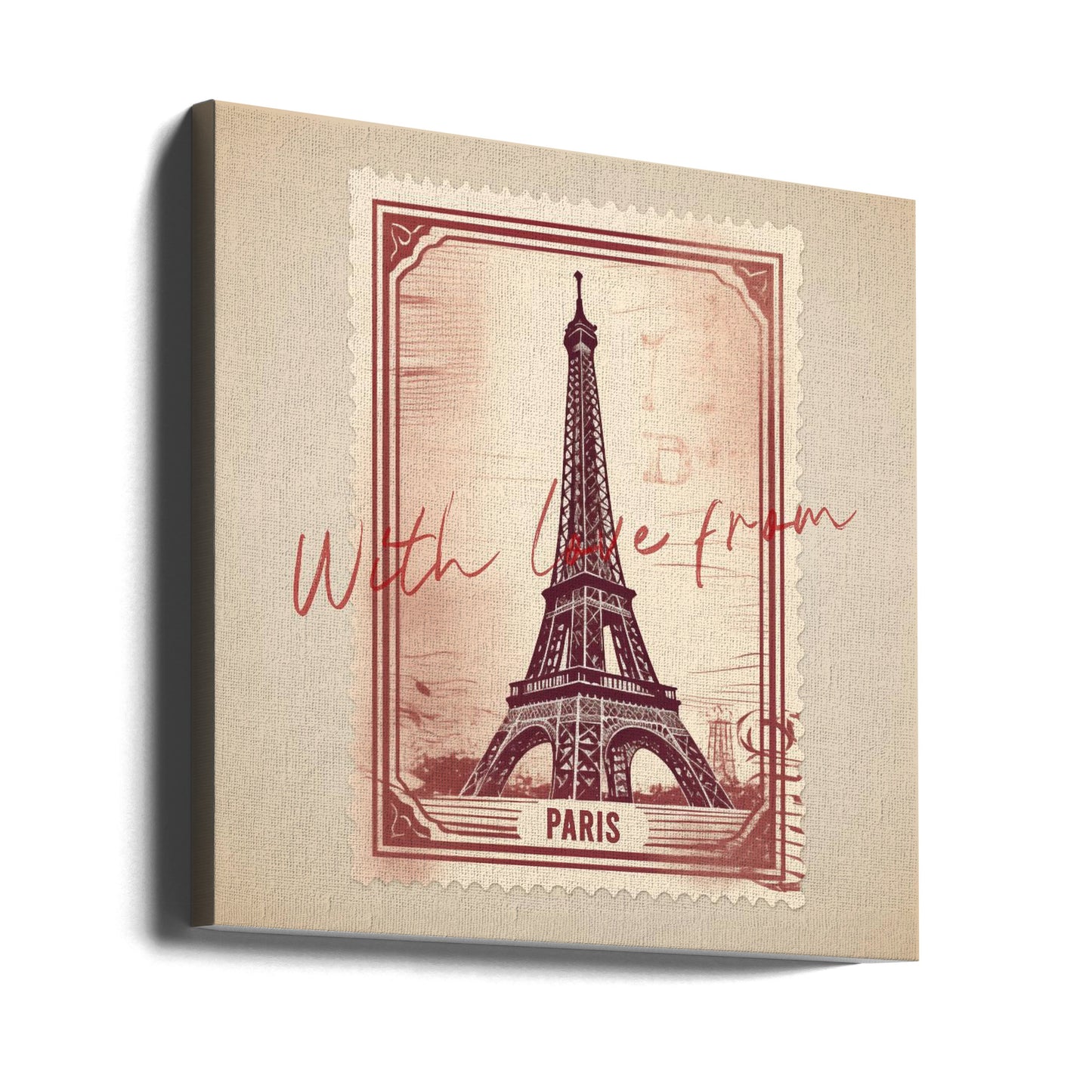 Mit Liebe aus Paris | Leinwand