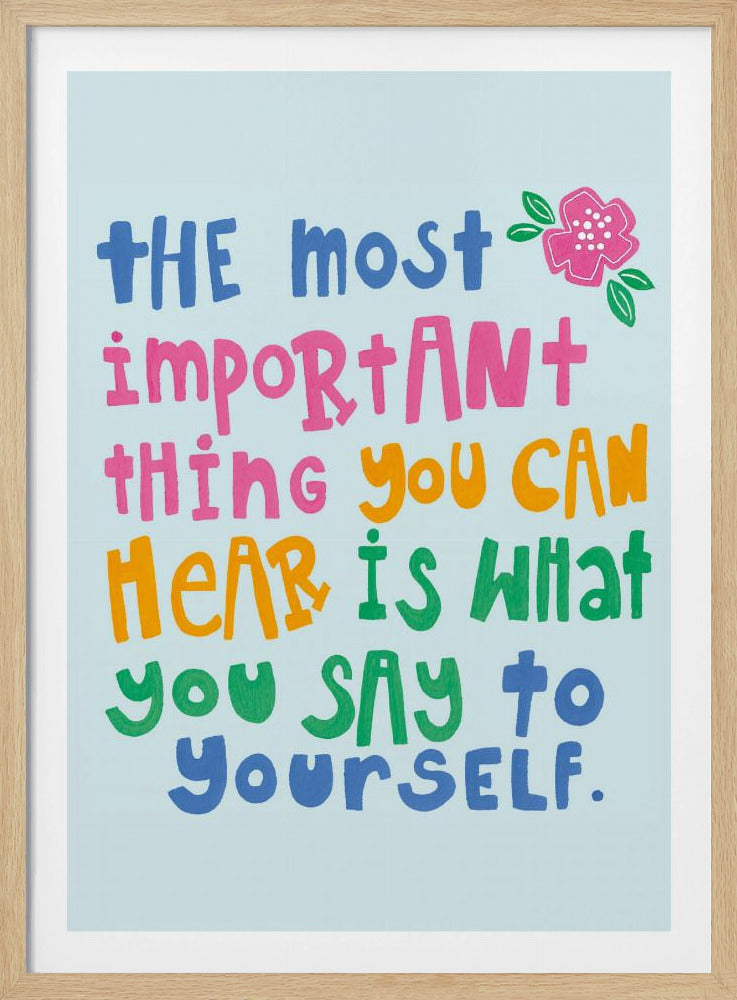 Obra de arte motivacional colorida | Posters  - Impresiones de Arte