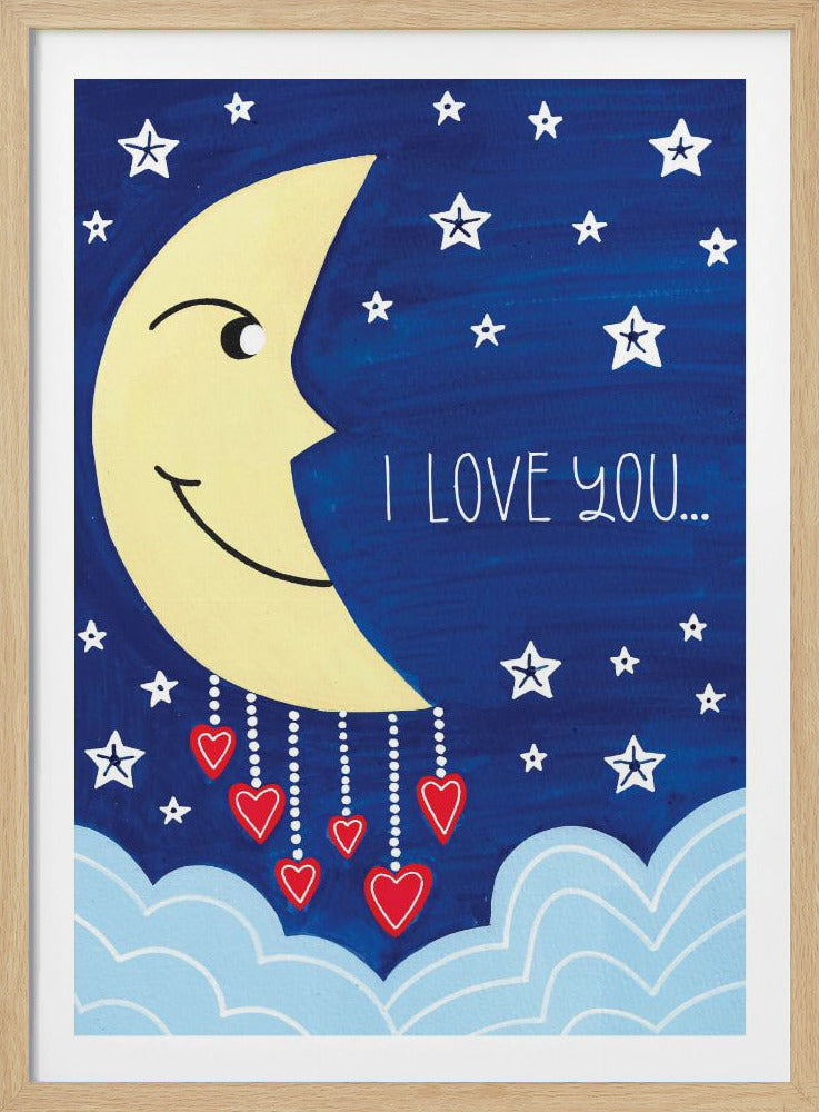 Afecto a la luz de la luna | Posters  - Impresiones de Arte