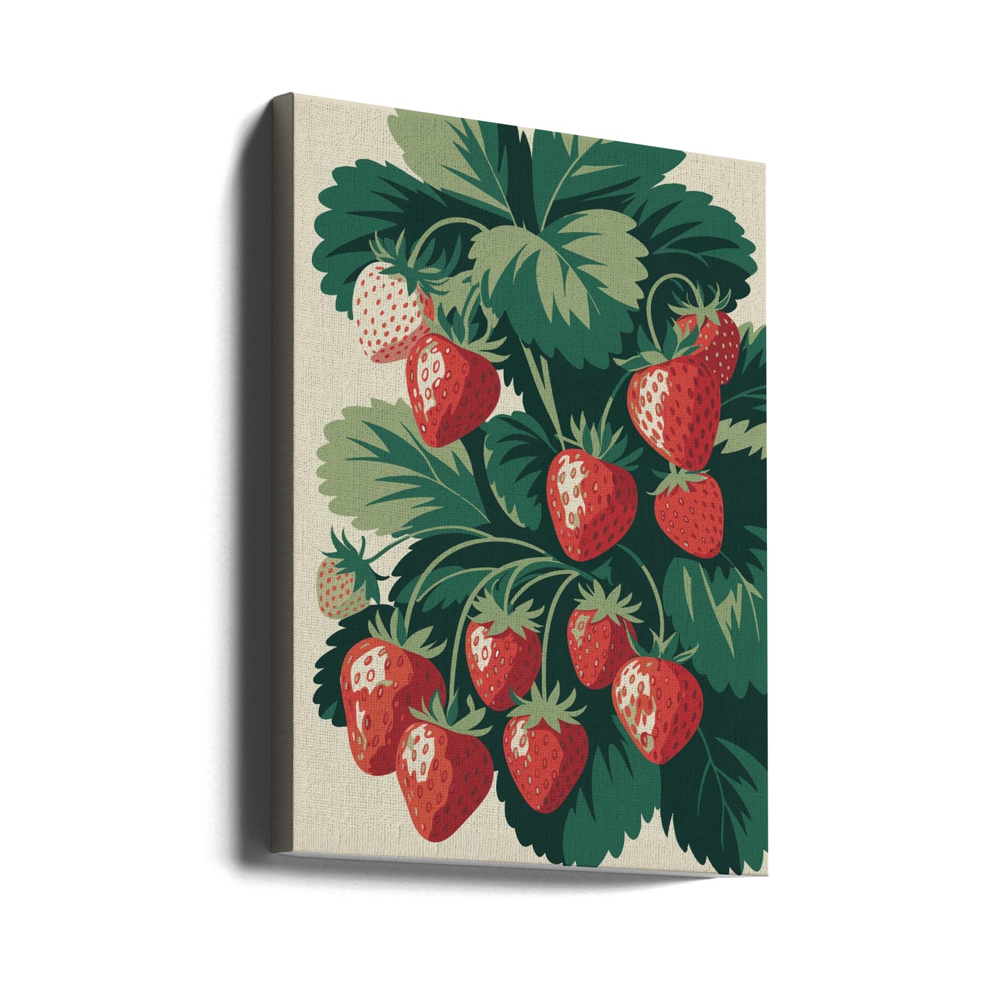 Juicy Strawberry Delight | Canvas