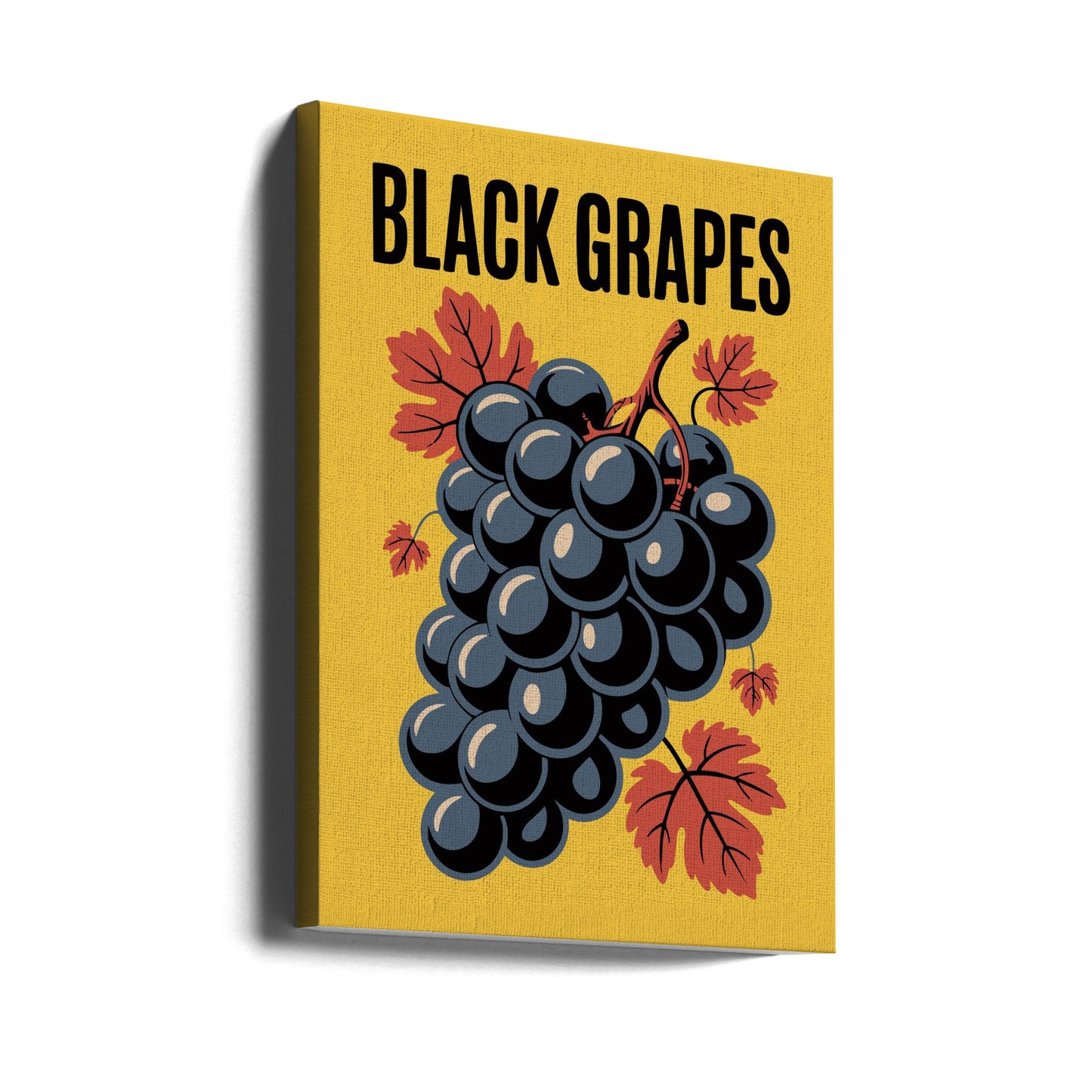 Grapes &amp; Leaves | Canvas