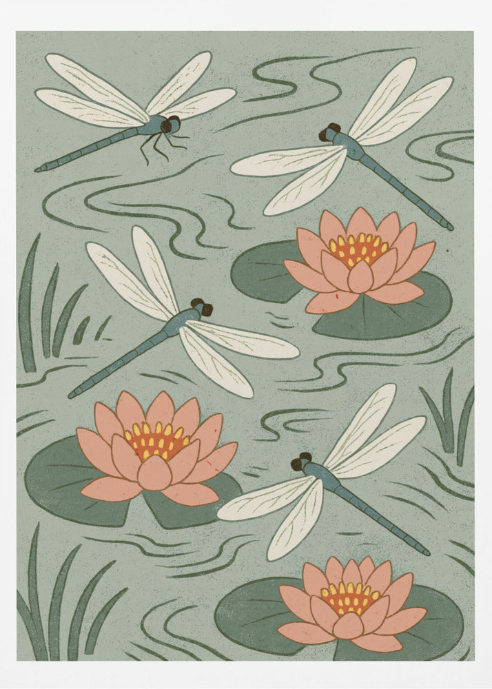 Wasserlilie | Poster