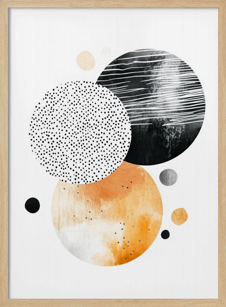 Composition with Overlapping Circles | Poster