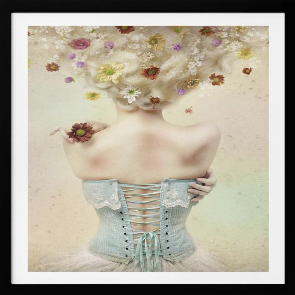 Girl of the flower garden | Poster