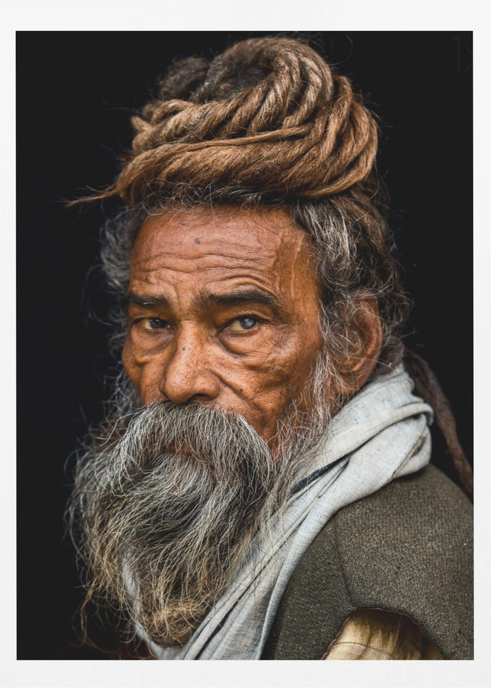 Portrait of a Sadhu... | Poster