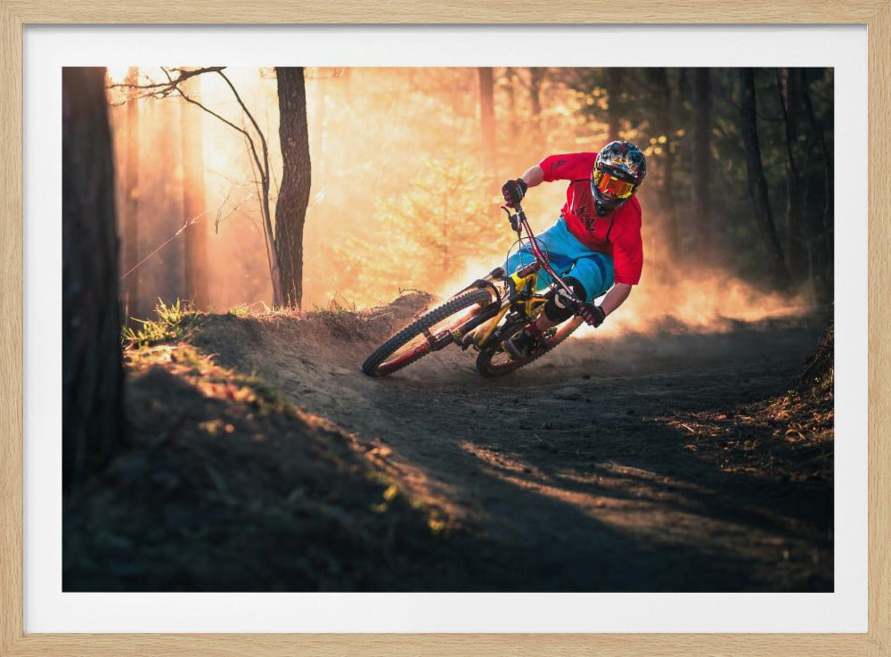 Golden Bermed Corner | Poster