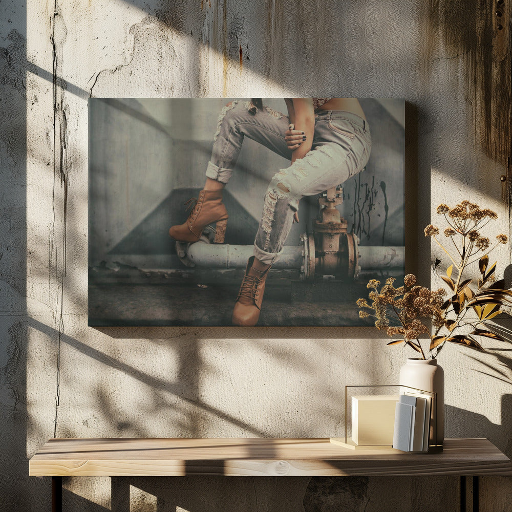 vem bryr sig | Canvas