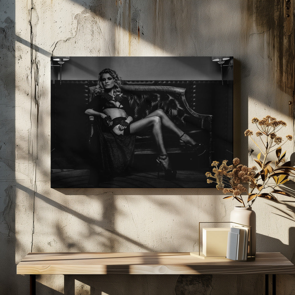 Alexia en noir | Canvas