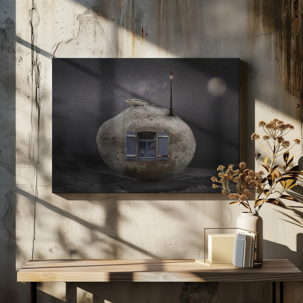 Stone house | Canvas