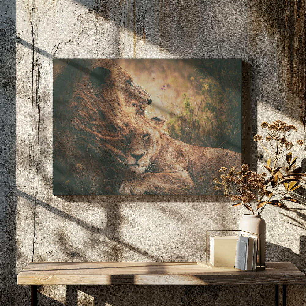 Wij "vliegen" samen | Canvasprints