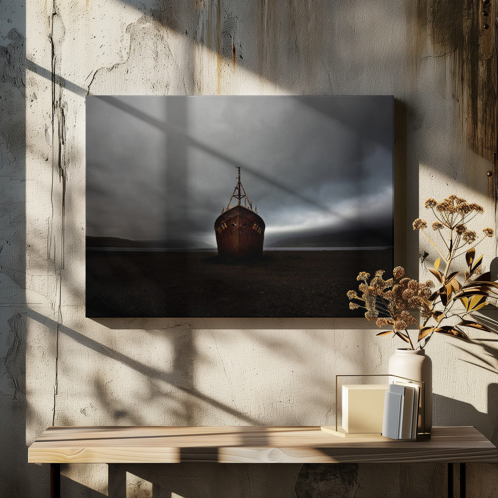 Das Wrack | Leinwand-Bilder