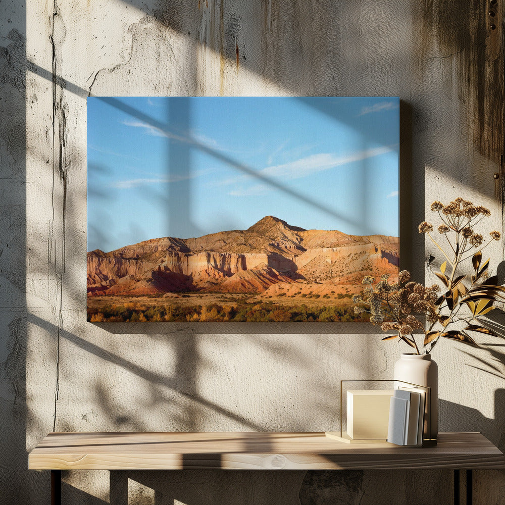 Solnedgang på Ghost Ranch | Lærredsbilleder